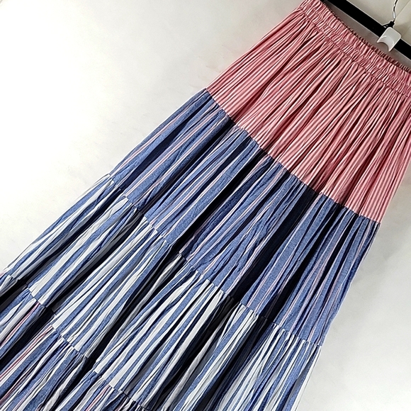 On The Verge Vintage Duo Maxi Skirt and Blouse Size S - Picture 12 of 12